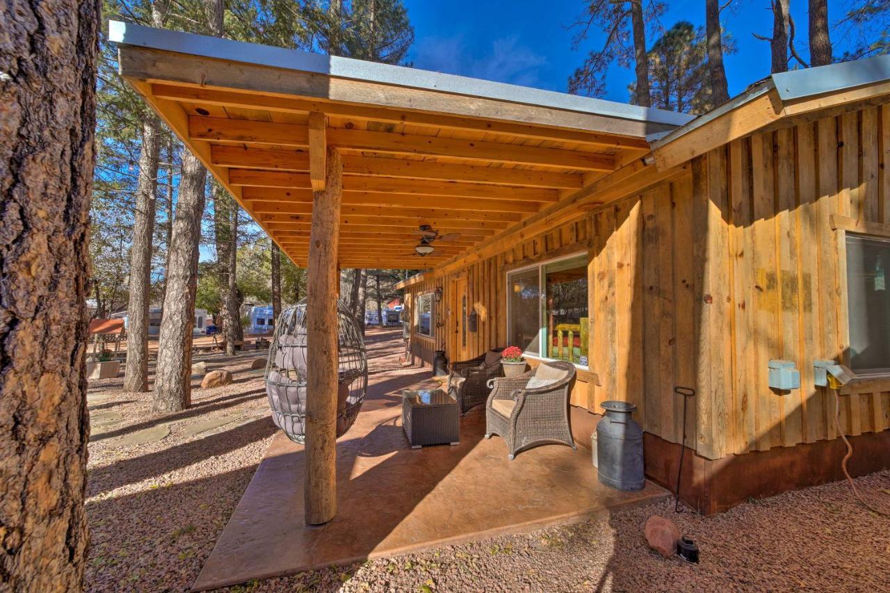 Cozy Cabin Retreat With Patio And Fenced Yard Payson Exterior photo